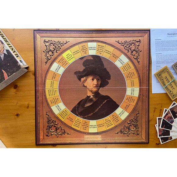 COMPLETE: “Masterpiece The Art Auction Game”: Parker Brothers 1970 - Picture 12 of 13